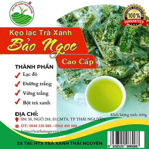 10 tác dụng tuyệt vời của việc ăn Kẹo lạc trà xanh đối với sức khỏe?