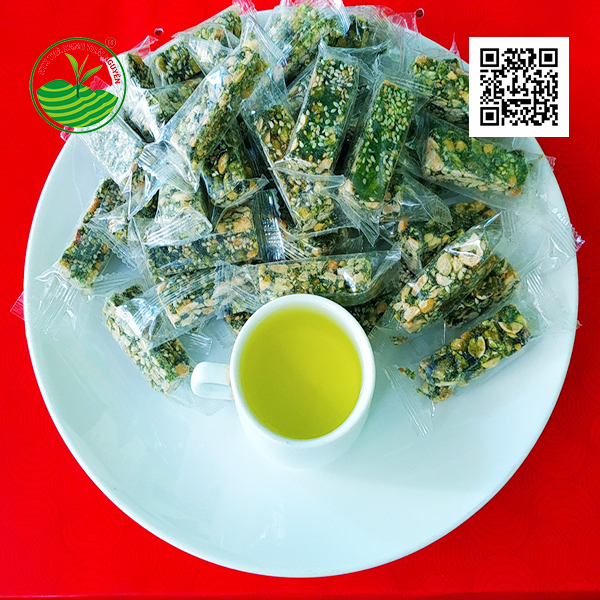 Kẹo Lạc Trà Xanh Thái Nguyên Hương Trà Xanh Nồng Nàn, Chỉ Từ 10k